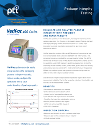 Thumbnail of document Data Sheet - VeriPac 415